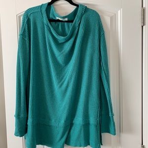 Free People North Shore Thermal Tunic Top